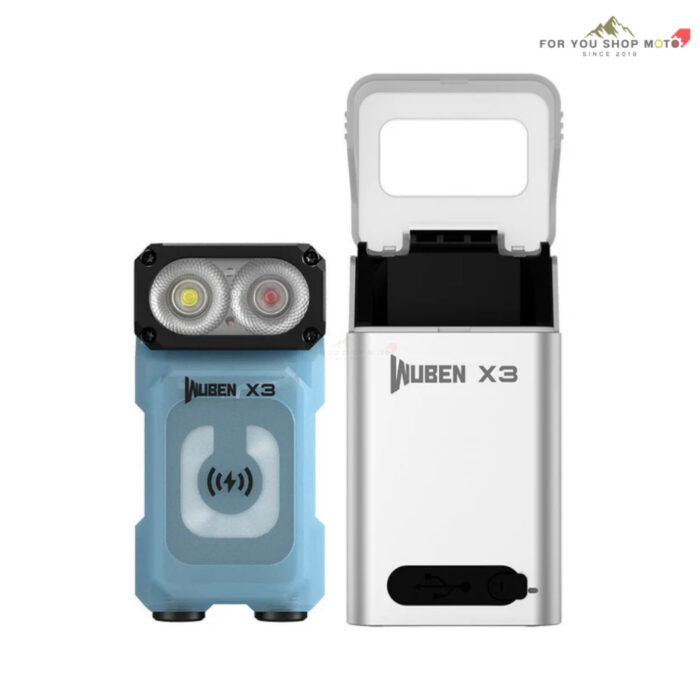 th-11134207-81ztm-mrt2d2flcf0l81.jpg WUBEN Lightok X3 Owl ไฟฉาย EDC พกพา 700 Lumens ไฟขาว+ไฟแดง หัวหมุน 180° ชาร์จไร้สาย ฐานแม่เหล็ก