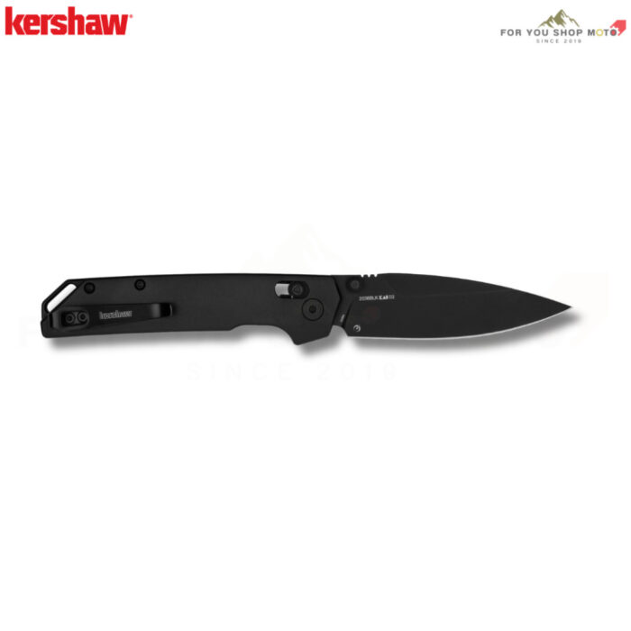 Kershaw 2038BLK Iridium DuraLock KVT มีดพับ EDC ใบมีด D2 Black PVD 3.4 นิ้ว ด้ามอลูมิเนียมดำ ของแท้