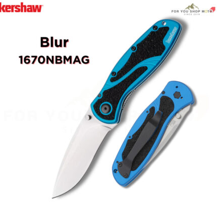 th-11134207-81ztm-msy0qtd25szkb1-1.jpg Kershaw Blur MagnaCut 1670NBMAG มีดพับพกพา ใบมีด CPM MagnaCut 3.375 นิ้ว ด้าม Aluminum น้ำเงิน-ดำ แท้ USA