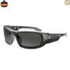 Ergodyne Skullerz ODIN Safety Glasses กรอบดำด้าน เลนส์ Smoke ANSI Z87.1+ แว่นยิงปืน Tactical แว่นตาเซฟตี้ กันกระแทก