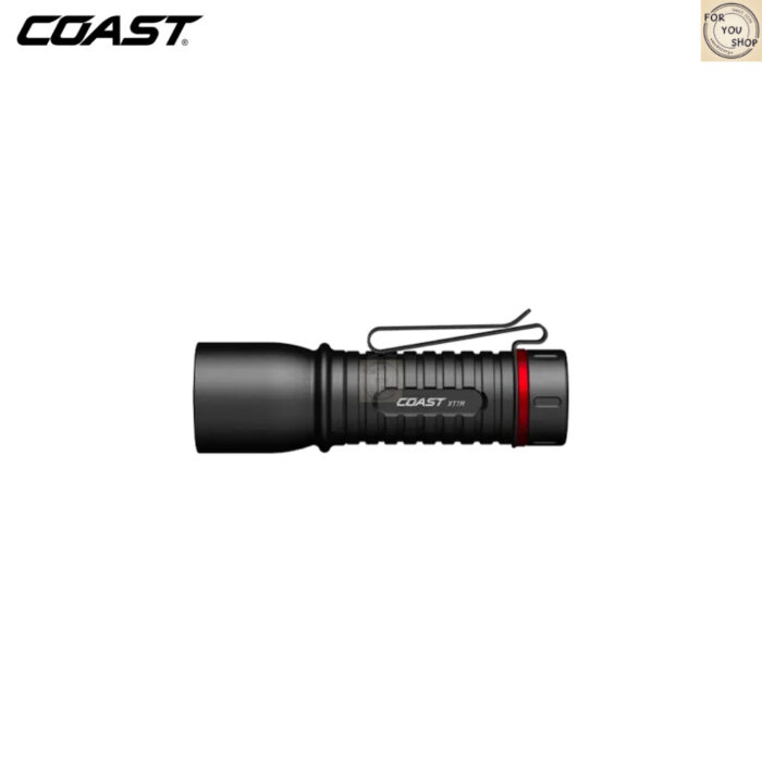 COAST XT7R ไฟฉายแรงสูง 1500 Lumens ไฟฉาย LED ชาร์จ USB-C ขนาดพกพา ปรับซูมได้ EDC