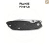 (New Products) มีดพับ RUIKE P746 ใบมีด 14C28N ขนาด 3.15 นิ้ว ด้าม Carbon Fiber พร้อม Front Flipper ระบบ Liner Lock EDC