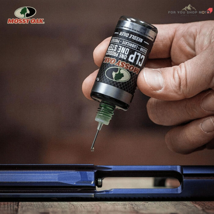 Mossy Oak CLP Gun Cleaning Oil [แพ็คคู่] ชุดน้ำมันดูแลปืนแบบ All-in-One (Clean, Lube, Protect)