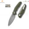 Bestechman Ronan (BMK02) มีดพับ EDC ใบมีด 3.26" เหล็ก 14C28N / Damascus ระบบ Bar Lock ลื่นไหลด้วยลูกปืนเซรามิก