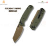 (มีส่งด่วน) มีดพับ Bestechman Cicada's Wing BMK06 ใบมีด 3.15 นิ้ว (Bar Lock) มีด EDC ดีไซน์พรีเมียม