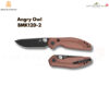 BESTECHMAN Angry Owl (BMK12 Series) - มีดพับ EDC ใบมีด 3.25" เหล็ก D2 ระบบ Button Liner Lock ด้าม G10 ดีไซน์ดุดัน