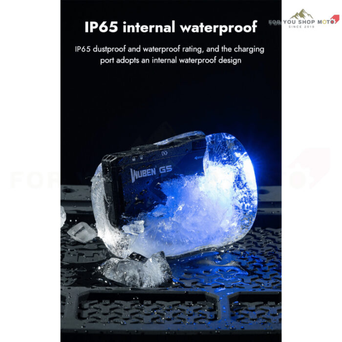 (มีส่งด่วน) WUBEN G5 ไฟฉาย EDC พวงกุญแจ 400 Lumens หัวหมุน 180° ชาร์จ Type-C มีไฟ RGB กันน้ำ IP65