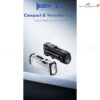 th-11134207-81ztn-mqya6fcqakg157.jpg WUBEN X4 ไฟฉาย EDC สว่าง 1,500 Lumens มีไฟข้าง RGB ชาร์จ Type-C มีแม่เหล็ก กันน้ำ IP65