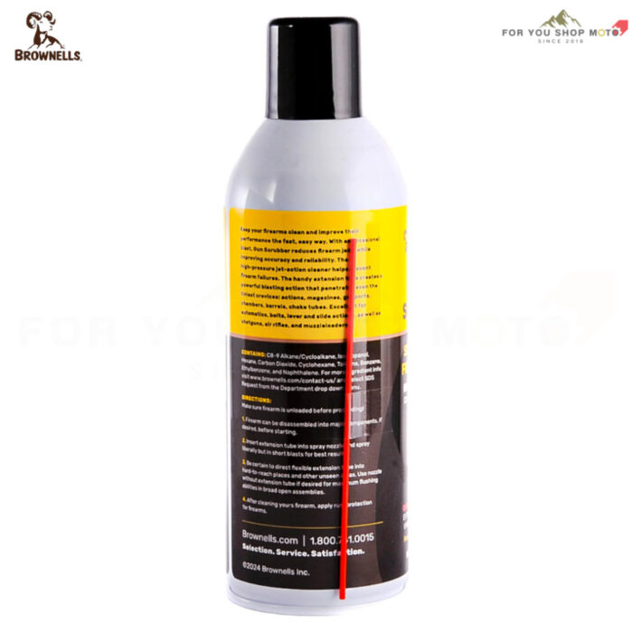 Brownells Gun Scrubber Aerosol 10 oz (283g) สเปรย์ล้างทำความสะอาดปืน แรงดันสูง ล้างคราบเขม่า น้ำมันจาระบี แท้ 100%