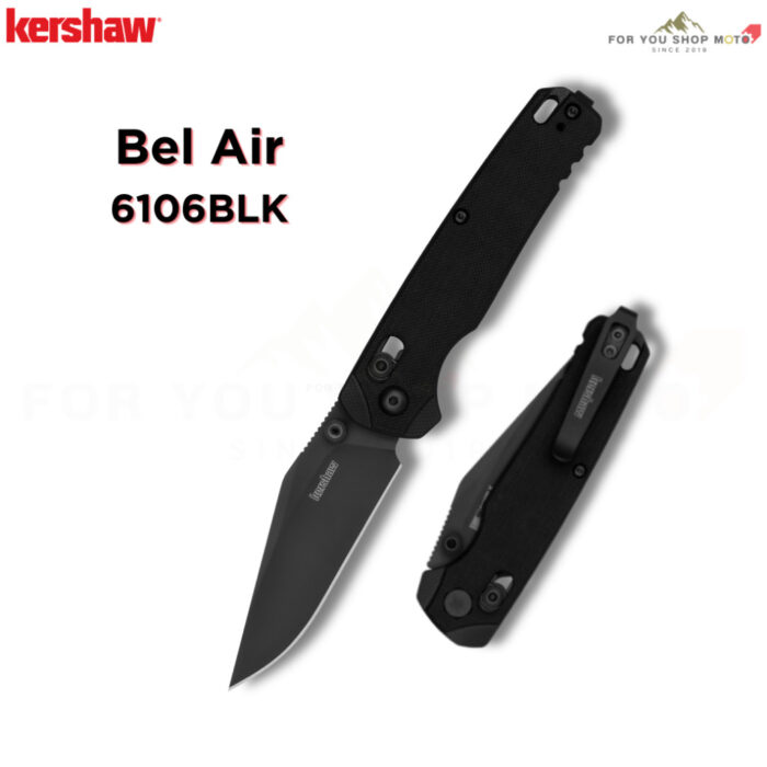 มีดพับ Kershaw Bel Air Clip Point USA ใบมีด MagnaCut 3.05 นิ้ว ด้าม Micarta / G10 / Carbon Fiber 6106 / 6106BLK / 6106CF