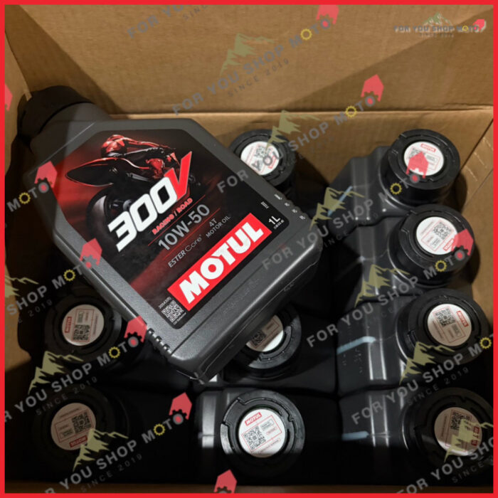 th-11134207-81ztn-ms1476hu5s7679-2.jpg น้ำมันเครื่อง Motul 300V (5W40 / 10W40 / 10W50) ของแท้ 100% มีให้เลือกฉลาก EU (ฝรั่งเศส) และ สแกน QR Code