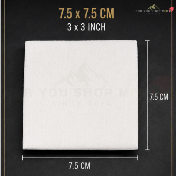 ผ้าเช็ดลำกล้อง Barrel Cleaning Patches เกรดพรีเมียม ไร้ขุย ไม่ทิ้งคราบ ซึมซับสูง ปลอดภัยต่อลำกล้องทุกชนิด