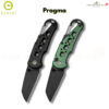 มีดพับ CIVIVI Pragma EDC ใบมีด Nitro-V 2.2 นิ้ว Wharncliffe ด้าม Aluminum พร้อม Carabiner & Bottle Opener Button Lock