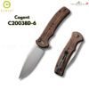 มีดพับ CIVIVI Cogent ใบ 14C28N / Damascus 3.47 นิ้ว ด้าม Micarta / G10 ระบบ Button Lock Flipper แท้ 100% EDC C20038