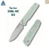 มีดพับ SRM Terrier 258L ใบมีด D2 / 140Cr Laminated 3.65 นิ้ว ด้าม G10 / Micarta ระบบ Crossbar Lock
