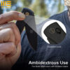 มีดพับ WEKNIFE Nightblade ใบมีด CPM 20CV 2.98นิ้ว ด้าม Titanium ระบบ Crossbar Lock EDC WE22046