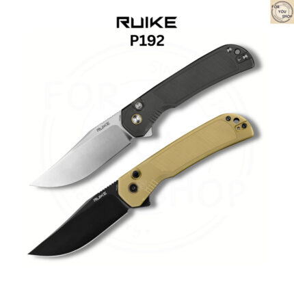 (New Products) มีดพับ RUIKE P192 ใบมีด 14C28N ขนาด 3.58 นิ้ว ด้าม Aluminum ระบบ Button Lock EDC