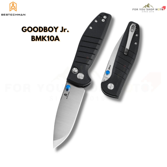 (มีส่งด่วน)BESTECHMAN GOODBOY Jr. Keanu (BMK10 Series) - มีดพับ EDC ขนาดใบมีด 2.83" ระบบ Button Lock คุณภาพสูง