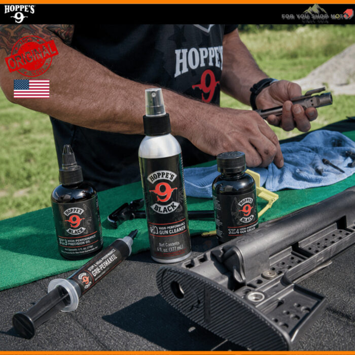 Hoppe's Black Gun Cleaner / Precision Oil / Gun Lube น้ำยาทำความสะอาด น้ำมันหล่อลื่น สเปรย์หล่อลื่น ของแท้ USA