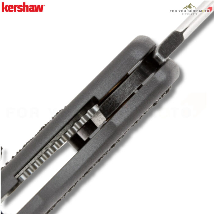 มีดพับ Kershaw Blur USA Made ใบมีด 14C28N / MagnaCut 3.4นิ้ว ด้าม Aluminum สี BlackWash / Gold / Navy Blue SpeedSafe EDC