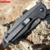 มีดพับ Kershaw Pushrod 1345 ใบมีด 8Cr13MoV 3นิ้ว BlackWash ด้าม FRN สีดำ ระบบ Assisted Opening EDC ของแท้ 100%