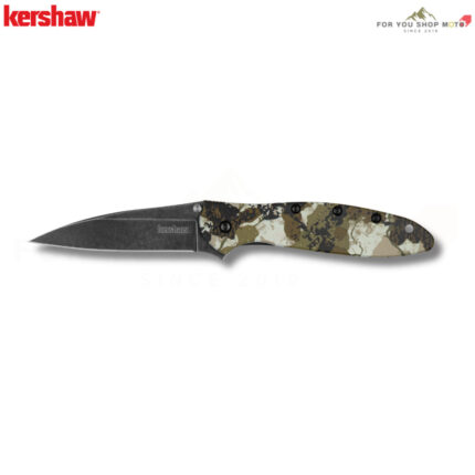 มีดพับ Kershaw 1660KC Ken Onion Leek King's Camo (ใบมีด Sandvik 14C28N ขนาด 3 นิ้ว / ด้ามอลูมิเนียม / Made in USA)