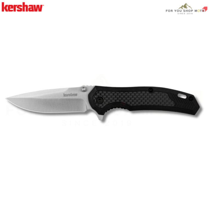 มีดพับ Kershaw Fringe 8310SAT ใบมีด 8Cr13MoV 3นิ้ว ด้าม Stainless Steel ผสม Carbon Fiber Frame Lock ของแท้
