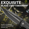 มีดพับ CIVIVI Incindie EDC ใบมีด 14C28N / Damascus 3.48 นิ้ว ด้าม G10 ระบบ Flipper & Button Lock รุ่น C23053