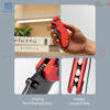 มีดพับ SENCUT Cybrix ใบมีด 9Cr18MoV 3.46 นิ้ว ด้าม Aluminum ระบบ Button Lock Thumb Stud Flipper รุ่น S23098A