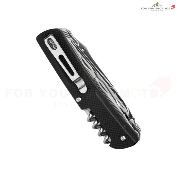 มีดพับมัลติทูล RUIKE Trekker LD51-B Multi-Tool 23 ฟังก์ชั่น ใบมีด 12C27 ด้าม G-10 สีดำ แท้ 100%