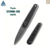 มีดพับ SRM Twin 251MB ใบมีด N690 2.99นิ้ว ด้าม G10 / Micarta ระบบ Crossbar Lock ลูกปืนเซรามิก EDC