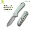 มีดพับ CIVIVI Button Lock Elementum II ใบมีด Nitro-V / Damascus 2.96นิ้ว ด้าม G10/Ultem/CarbonFiber/Aluminum (C18062P)
