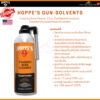 Hoppe's No.9 Gun Bore Cleaner หลายขนาด น้ำยาล้างลำกล้องปืน ขจัดคราบตะกั่วและทองแดง ของแท้100% Traditional Hoppes No.9