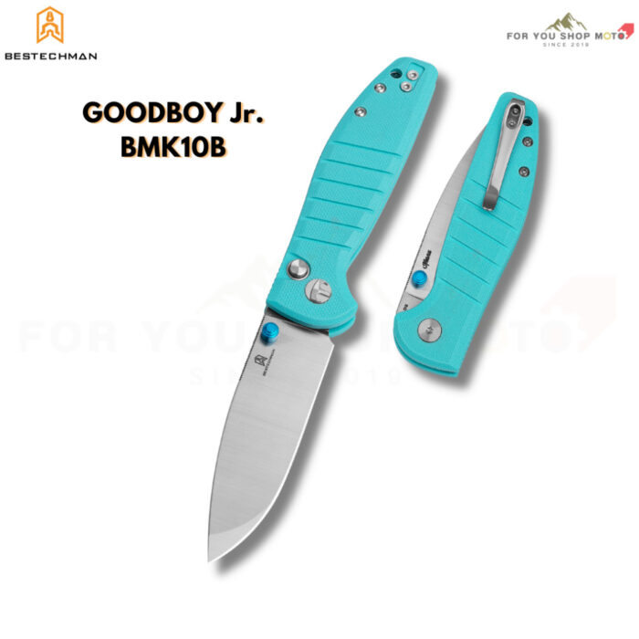 (มีส่งด่วน)BESTECHMAN GOODBOY Jr. Keanu (BMK10 Series) - มีดพับ EDC ขนาดใบมีด 2.83" ระบบ Button Lock คุณภาพสูง