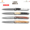 มีดพับ Bestechman Lanza (BMK14-D) ใบมีด 3.45 นิ้ว เหล็กดามัสกัส Damascus แท้ ดีไซน์โดย Grzegorz Grabarski (ด้าม G10 / ไม