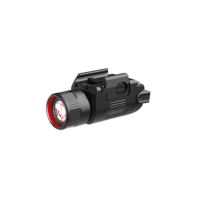 COAST PTX35R Pistol Light ไฟฉายติดราง 500 Lumens (รองรับราง Picatinny / Universal) ชาร์จได้ สลับปรับลำแสง Spot & Flood
