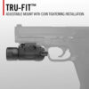 COAST PTX35R Pistol Light ไฟฉายติดราง 500 Lumens (รองรับราง Picatinny / Universal) ชาร์จได้ สลับปรับลำแสง Spot & Flood