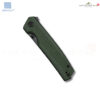 มีดพับ SENCUT Stria ใบมีด D2 3.12 นิ้ว ด้าม G10 / Canvas Micarta ระบบ Liner Lock Flipper + Thumb Stud รุ่น S25112 มีดEDC