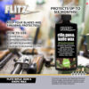 Flitz Rifle, Gun, Knife Wax 7.6 oz (225ml) แว็กซ์เคลือบเงา ป้องกันสนิม ด้ามไม้ โลหะ มีด ปืน สูตรคาร์โนบา & คราบผึ้ง แท้