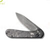มีดพับ CIVIVI Button Lock Elementum ใบมีด Damascus 3.47 นิ้ว ด้าม Carbon Fiber Pocket Knife EDC รุ่น C2103DS-3
