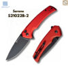 มีดพับ SENCUT Serene ใบมีด D2 3.48 นิ้ว ด้ามอลูมิเนียม Flipper & Button Lock & Thumb Stud EDC รุ่น S21022B