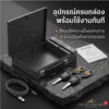 ตู้เซฟสแกนลายนิ้วมือ +WIFI กล่องเก็บของมีค่า Gun Safe ปลดล็อกด้วย APPTUYA/รหัส/กุญแจ/สแกนนิ้ว สำหรับรถยนต์และบ้านกันขโมย