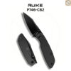 (New Products) มีดพับ RUIKE P746 ใบมีด 14C28N ขนาด 3.15 นิ้ว ด้าม Carbon Fiber พร้อม Front Flipper ระบบ Liner Lock EDC