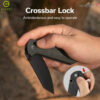 มีดพับ CIVIVI Yonder ใบมีด 14C28N / Damascus 2.88นิ้ว ด้าม G10 / Micarta / Wood Guibourtia ระบบ Crossbar Lock EDC C23073