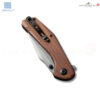 มีดพับ SENCUT Actium ใบมีด D2 3.46นิ้ว ด้ามไม้ Cuibourtia ระบบ Liner Lock รุ่น SA02F Flipper & Thumb Stud Knife EDC