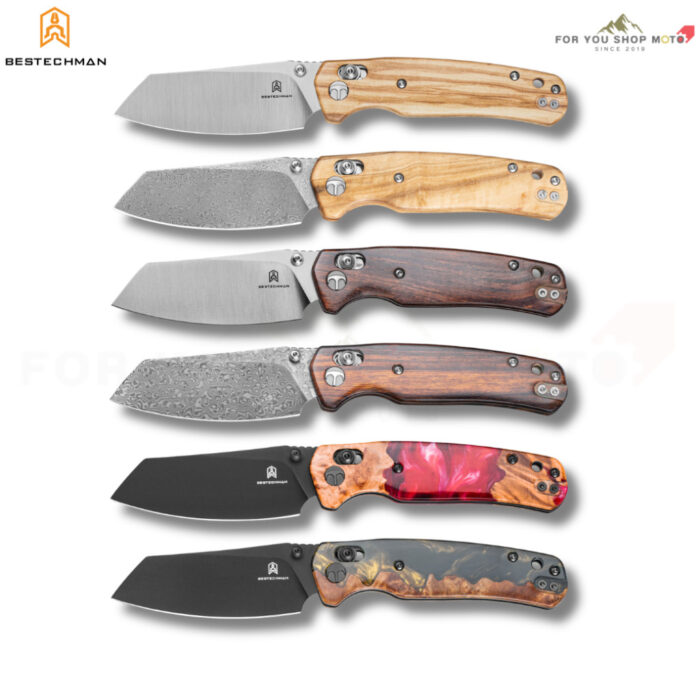 (มีส่งด่วน) มีดพับ Bestechman Cicada's Wing BMK06 ใบมีด 3.15 นิ้ว (Bar Lock) มีด EDC ดีไซน์พรีเมียม