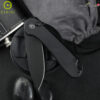 มีดพับ CIVIVI Button Lock Elementum II ใบมีด Nitro-V / Damascus 2.96นิ้ว ด้าม G10/Ultem/CarbonFiber/Aluminum (C18062P)