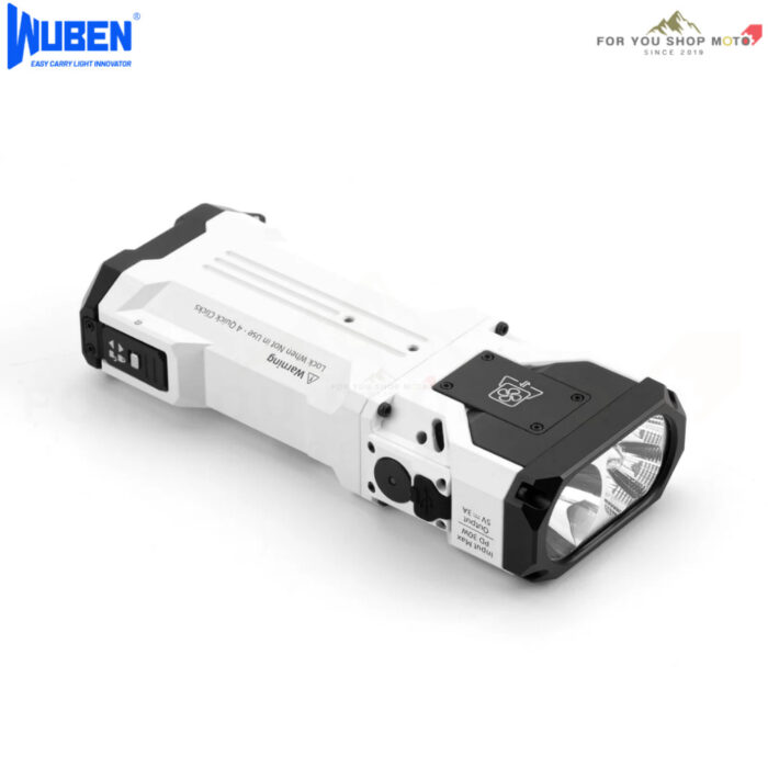 th-11134207-81ztq-mr8cl62o01l377-2.jpg ไฟฉาย Wuben X1Pro 12300 Lumens ไฟฉาย EDC สว่างพุ่งไกล 410m พัดลมระบายความร้อน แบต 9600mAh ชาร์จไว Powerbank กันน้ำ IP65