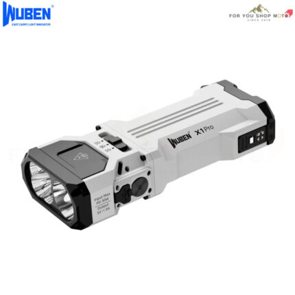 th-11134207-81ztq-mr8cl62wgutg30-2.jpg ไฟฉาย Wuben X1Pro 12300 Lumens ไฟฉาย EDC สว่างพุ่งไกล 410m พัดลมระบายความร้อน แบต 9600mAh ชาร์จไว Powerbank กันน้ำ IP65