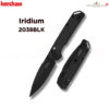 Kershaw 2038BLK Iridium DuraLock KVT มีดพับ EDC ใบมีด D2 Black PVD 3.4 นิ้ว ด้ามอลูมิเนียมดำ ของแท้